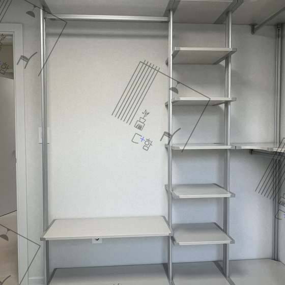 울산 북구 삼정코아루 시스템행거 시공 사진 2 - 더함데코