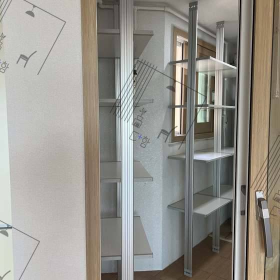 진해 신항부영 시스템행거 시공 사진 3 - 더함데코